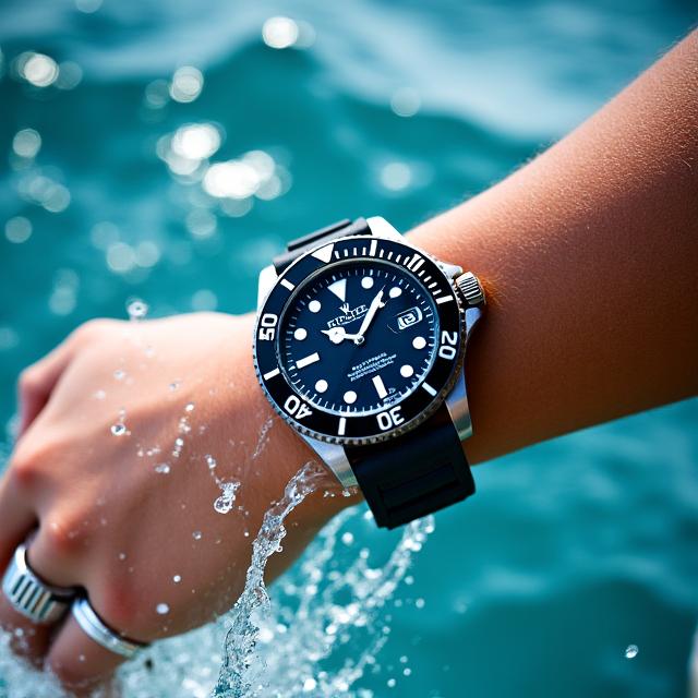 Deep Diver Pro Watch underwater or next to ocean